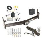 Reese Trailer Tow Hitch For 95-01 Ford Explorer 97-01 Mercury Mountaineer Deluxe Package Wiring 2" Ball Mount and Lock