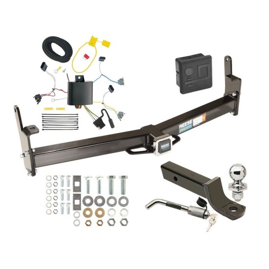 Reese Trailer Tow Hitch For 95-01 Ford Explorer 97-01 Mercury Mountaineer Deluxe Package Wiring 2" Ball Mount and Lock