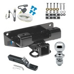 Reese Trailer Tow Hitch For 02-03 Dodge Ram 1500 Package w/ Wiring and 1-7/8" Ball