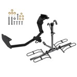 Trailer Tow Hitch For 19-20 Hyundai Santa Fe 16-20 KIA Sorento Platform Style 2 Bike Rack