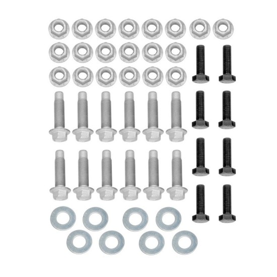 Trailer Tow Hitch Hardware Fastener Kit For 19-23 Ford F-350 F-450 F-550 Cab and Chassis