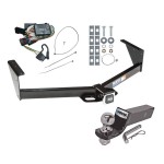 Reese Trailer Tow Hitch For 96-00 Chrysler Town Country Dodge Grand Caravan PKG w/ Wiring and 2" Ball