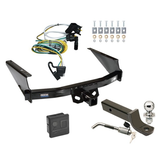 Reese Trailer Tow Hitch For 97-03 Ford F150 2004 Heritage SuperCrew Flareside Deluxe Package Wiring 2" Ball Mount and Lock