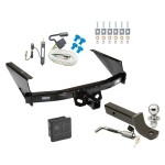 Reese Trailer Tow Hitch For 97-03 F150 2004 Heritage Styleside 97-99 F250 Deluxe Package Wiring 2" Ball Mount and Lock