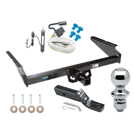 Reese Trailer Tow Hitch For 90-05 Chevy Astro GMC Safari Extended Body Complete Package w/ Wiring and 1-7/8" Ball