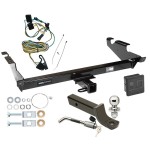 Reese Trailer Tow Hitch For 87-95 Chevy G10 G20 G30 GMC G1500 G2500 G3500 Deluxe Package Wiring 2" Ball Mount and Lock