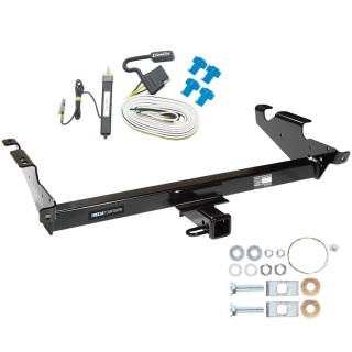 Reese Trailer Tow Hitch For 78-86 96 Chevy G10 G20 G30 GMC G1500 G2500 G3500 w/ Wiring Harness Kit