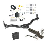 Reese Trailer Tow Hitch For 95-01 Ford Explorer 97-01 Mercury Mountaineer Deluxe Package Wiring 2" Ball Mount and Lock