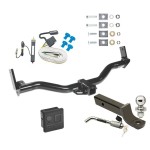 Reese Trailer Tow Hitch For 91-94 Ford Explorer Mazda Navajo Deluxe Package Wiring 2" Ball Mount and Lock