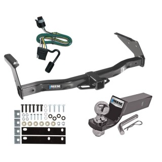 Reese Trailer Tow Hitch For 93-98 Dodge Van B150 B1500 B250 B2500 B350 B3500 Complete Package w/ Wiring and 2" Ball