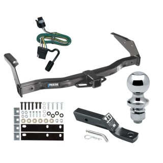 Reese Trailer Tow Hitch For 93-98 Dodge Van B150 B1500 B250 B2500 B350 B3500 Complete Package w/ Wiring and 1-7/8" Ball