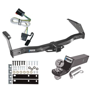 Reese Trailer Tow Hitch For 99-00 Dodge Van Ram 1500 2500 3500 Complete Package w/ Wiring and 2" Ball