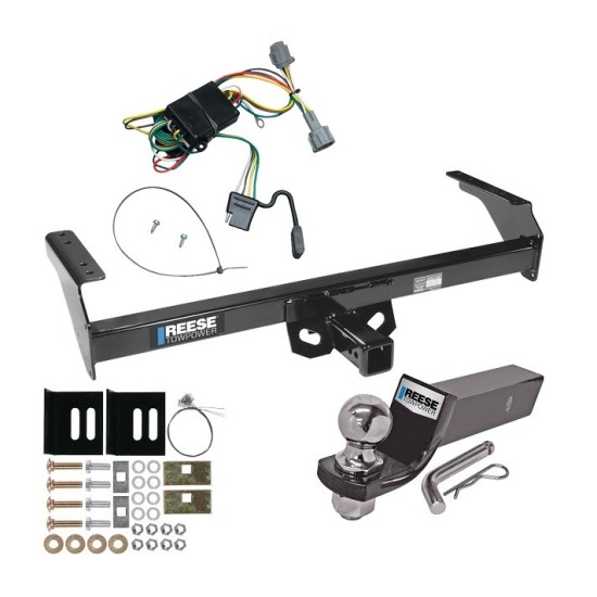 Reese Trailer Tow Hitch For 98-04 Nissan Frontier Complete Package w/ Wiring and 2" Ball