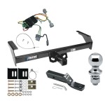 Reese Trailer Tow Hitch For 98-04 Nissan Frontier Complete Package w/ Wiring and 1-7/8" Ball