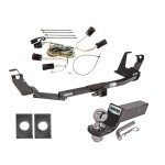 Reese Trailer Tow Hitch For 05-07 Chrysler Town & Country Dodge Grand Caravan w/Stow & Go Seats Complete Package w/ Wiring and 2" Ball