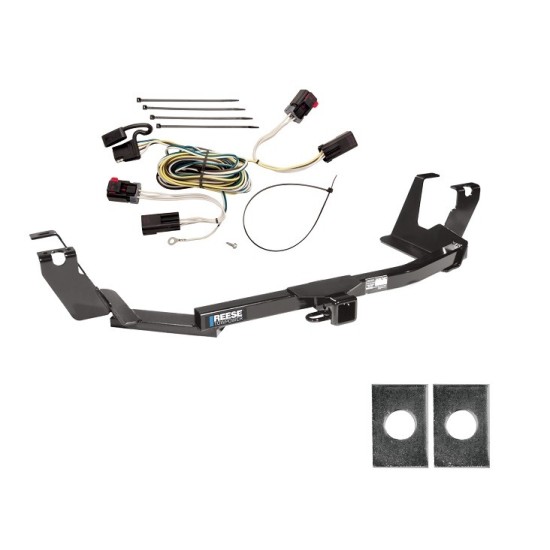 Reese Trailer Tow Hitch For 05-07 Chrysler Town & Country Dodge Grand Caravan w/Stow & Go Seats w/ Wiring Harness Kit