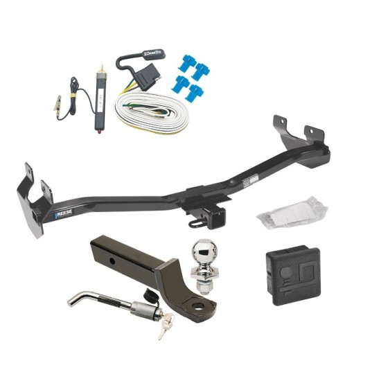 Reese Trailer Tow Hitch For 06-10 Hummer H3 Deluxe Package Wiring 2" Ball Mount and Lock