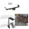 Trailer Hitch w/ 4 Bike Rack For 05-24 Nissan Frontier 09-12 Suzuki Equator Approved for Recreational & Offroad Use Carrier for Adult Woman or Child Bicycles Foldable