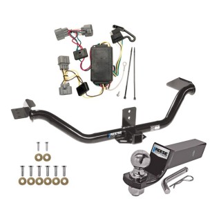 Reese Trailer Tow Hitch For 06-14 Honda Ridgeline Complete Package w/ Wiring and 2" Ball