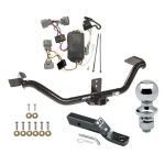 Reese Trailer Tow Hitch For 06-14 Honda Ridgeline Complete Package w/ Wiring and 1-7/8" Ball