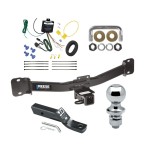 Reese Trailer Tow Hitch For 04-10 BMW X3 Complete Package w/ Wiring and 1-7/8" Ball