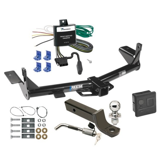 Reese Trailer Tow Hitch For 06-10 Ford Explorer 08-10 Mercury Mountaineer Deluxe Package Wiring 2" Ball Mount and Lock