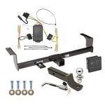 Reese Trailer Tow Hitch For 06-13 Suzuki Grand Vitara Except 3 Dr Hatchback Deluxe Package Wiring 2" Ball Mount and Lock