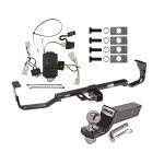 Reese Trailer Tow Hitch For 07-09 Hyundai Santa Fe Complete Package w/ Wiring and 2" Ball