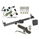 Reese Trailer Tow Hitch For 98-06 Jeep Wrangler TJ Deluxe Package Wiring 2" Ball Mount and Lock