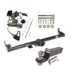 Reese Trailer Tow Hitch For 97 Jeep Wrangler TJ Complete Package w/ Wiring and 2" Ball