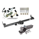 Reese Trailer Tow Hitch For 98-06 Jeep Wrangler TJ Complete Package w/ Wiring and 2" Ball