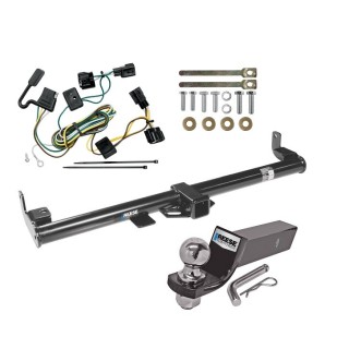 Reese Trailer Tow Hitch For 98-06 Jeep Wrangler TJ Complete Package w/ Wiring and 2" Ball