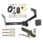 Reese Trailer Tow Hitch For 07-15 Mazda CX-9 Deluxe Package Wiring 2" Ball Mount and Lock