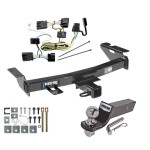 Reese Trailer Tow Hitch For 05-09 Chevy Uplander Pontiac Montana SV6 Buick Terraza Saturn Relay Complete Package w/ Wiring and 2" Ball