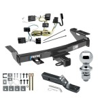 Reese Trailer Tow Hitch For 05-09 Chevy Uplander Pontiac Montana SV6 Buick Terraza Saturn Relay Complete Package w/ Wiring and 1-7/8" Ball