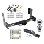 Reese Trailer Tow Hitch For 07-13 Mercedes-Benz Freightliner Sprinter 07-09 Dodge Sprinter 2500 3500 Complete Package w/ Wiring and 1-7/8" Ball