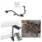 Trailer Hitch w/ 4 Bike Rack For 15-18 Chevy City Express 13-22 Nissan NV200 Approved for Recreational & Offroad Use Carrier for Adult Woman or Child Bicycles Foldable