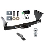 Reese Trailer Tow Hitch For 99-04 Jeep Grand Cherokee Complete Package w/ Wiring and 1-7/8" Ball