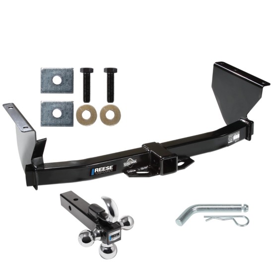 Reese Trailer Tow Hitch Receiver For 99-04 Jeep Grand Cherokee w/Tri-Ball Triple Ball 1-7/8" 2" 2-5/16"