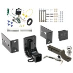 Reese Trailer Tow Hitch For 98-05 Mercedes-Benz ML320 ML350 ML430 ML500 Deluxe Package Wiring 2" Ball Mount and Lock