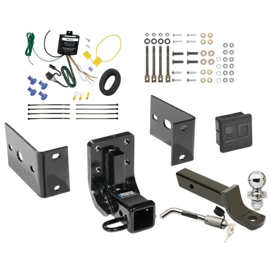 Reese Trailer Tow Hitch For 98-05 Mercedes-Benz ML320 ML350 ML430 ML500 Deluxe Package Wiring 2" Ball Mount and Lock