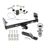 Reese Trailer Tow Hitch For 05-15 Toyota Tacoma Except X-Runner Complete Package w/ Wiring and 1-7/8" Ball