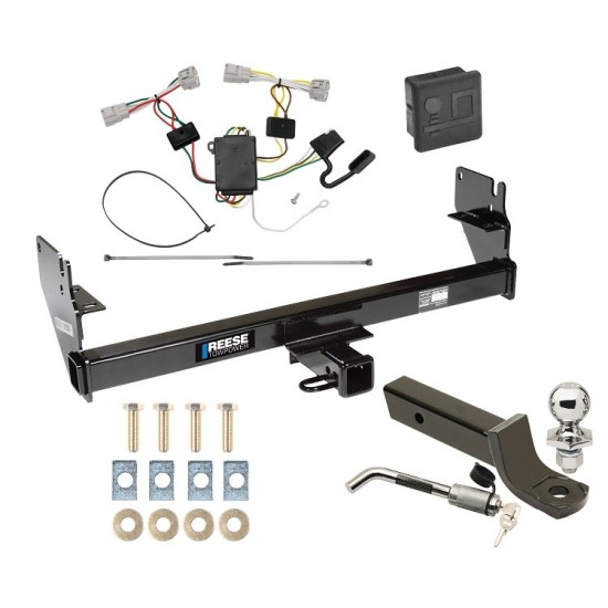 Reese Trailer Tow Hitch For 05-15 Toyota Tacoma Deluxe Package Wiring 2" Ball Mount and Lock