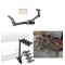 Trailer Hitch w/ 4 Bike Rack For 15-24 Nissan Murano All Styles Approved for Recreational & Offroad Use Carrier for Adult Woman or Child Bicycles Foldable