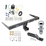 Reese Trailer Tow Hitch For 13-18 Audi Q3 Complete Package w/ Wiring and 1-7/8" Ball