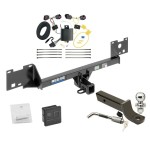 Reese Trailer Tow Hitch For 15-23 RAM ProMaster City Deluxe Package Wiring 2" Ball Mount and Lock