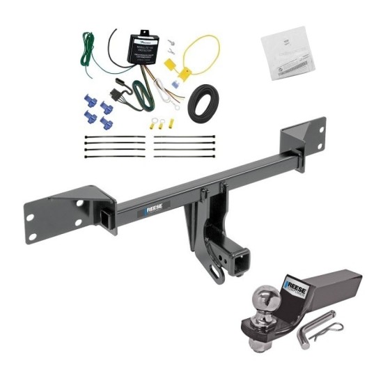 Reese Trailer Tow Hitch For 15-24 Mercedes-Benz GLA250 Complete Package w/ Wiring and 2" Ball