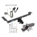 Reese Trailer Tow Hitch For 12-14 Land Rover Range Rover Evoque Excluding Autobiography Complete Package w/ Wiring and 2" Ball