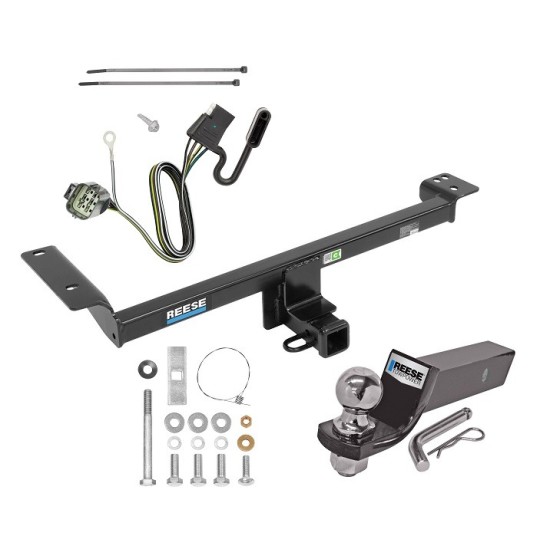 Reese Trailer Tow Hitch For 12-14 Land Rover Range Rover Evoque Excluding Autobiography Complete Package w/ Wiring and 2" Ball