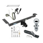 Reese Trailer Tow Hitch For 12-14 Land Rover Range Rover Evoque Excluding Autobiography Complete Package w/ Wiring and 1-7/8" Ball